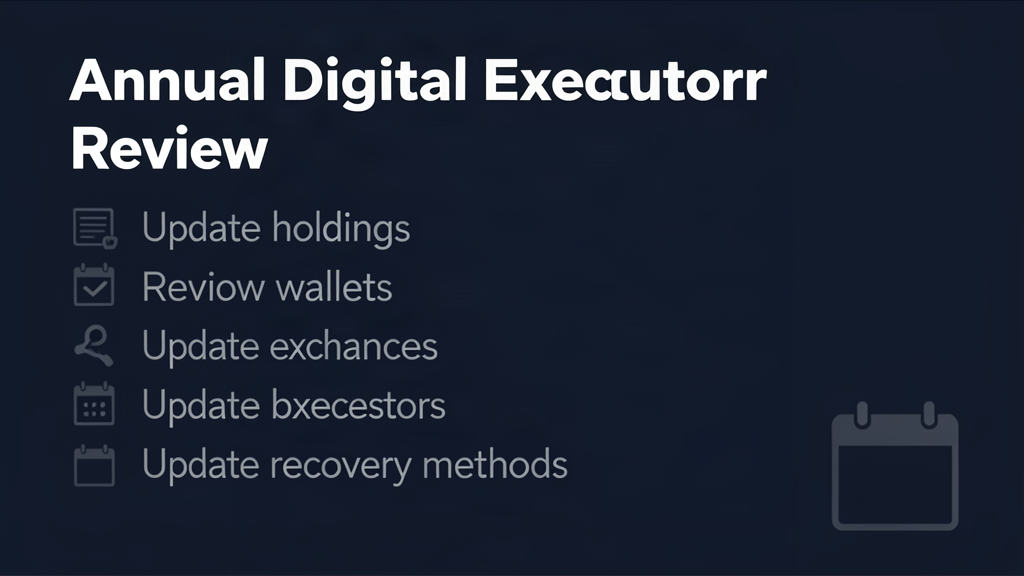 Annual Digital Executor Review